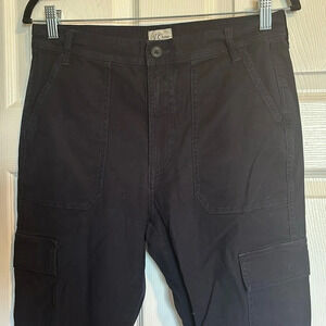 J. Crew women’s blue chino high rise cargo pants size 28